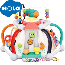 Hola Бебешка интерактивна играчка Щастлив детски свят H806